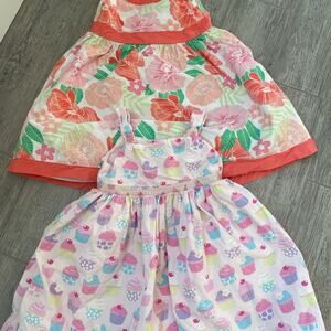 Gymboree spring/summer toddler girl dresses - 4T // 2 pieces